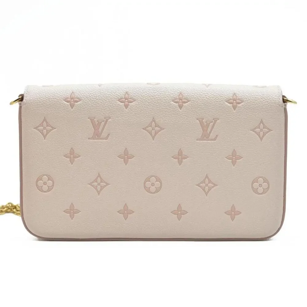 Louis Vuitton House's signature Monogram Pochette Felicie